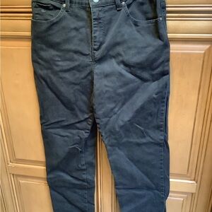 GLORIA VANDERBILT BLACK JEANS